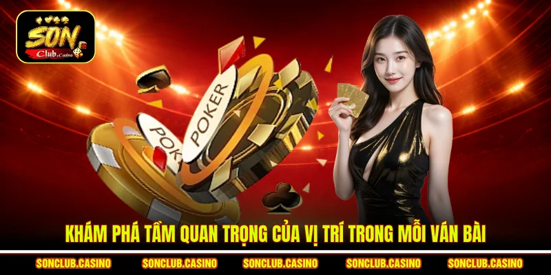 Thuật Ngữ Poker Chuyên Sâu - Chìa Khóa Làm Chủ Bàn Cược 1 Khám phá tầm quan trọng của vị trí trong mỗi ván bài